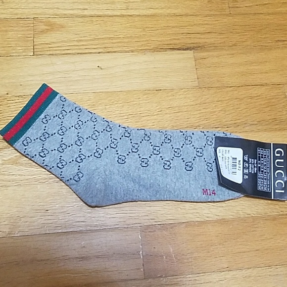 New gucci socks stripe red green unisex - Picture 6 of 8